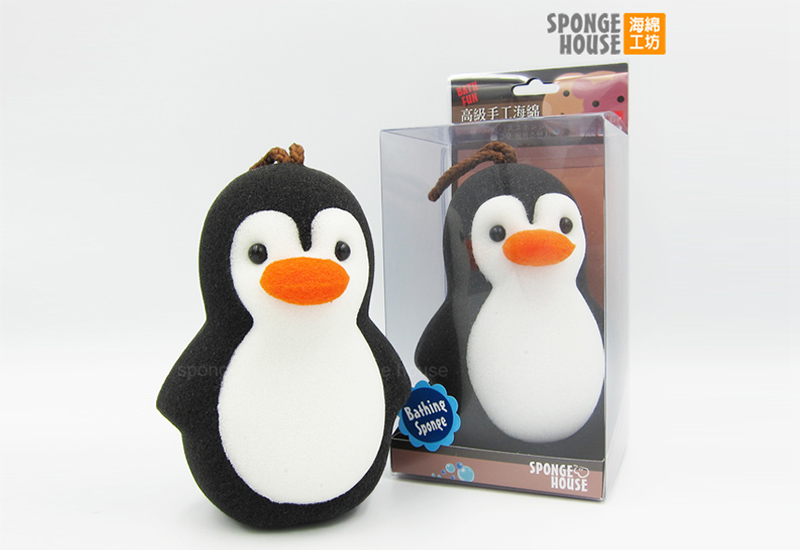 動物造型沐浴海綿(企鵝) 動物造型沐浴海綿(企鵝)