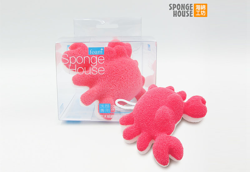 海洋生物起泡綿(螃蟹) 海洋生物起泡綿(螃蟹)