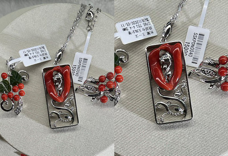 珊瑚原枝墜子_SSKPDN0040 珊瑚原枝墜子_SSKPDN0040