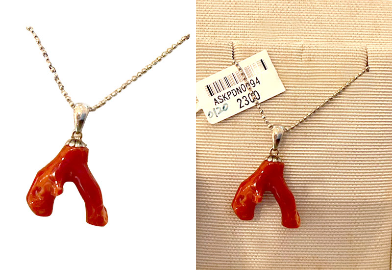 珊瑚原枝墜子_ASKPDN0094 珊瑚原枝墜子_ASKPDN0094