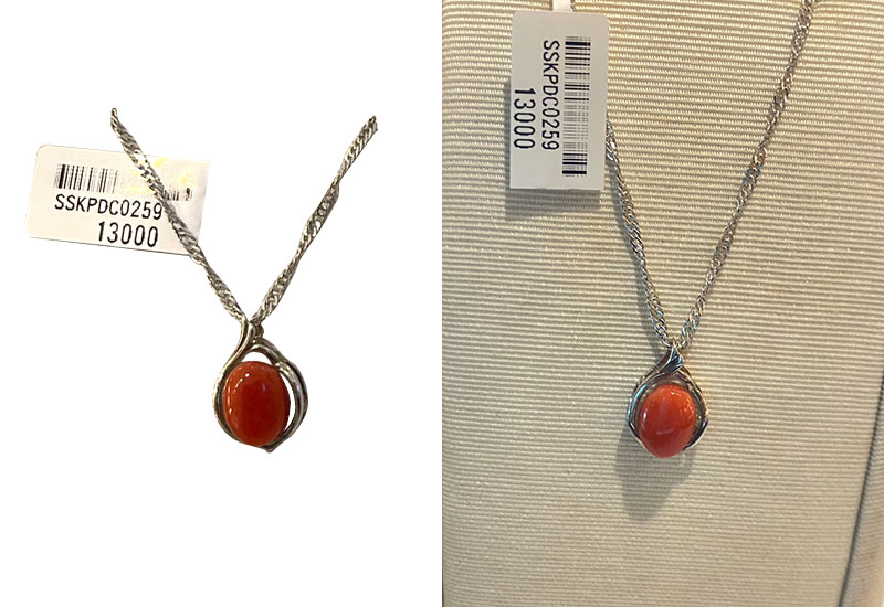 珊瑚戒面墜子_SSKPDC0259 珊瑚戒面墜子_SSKPDC0259