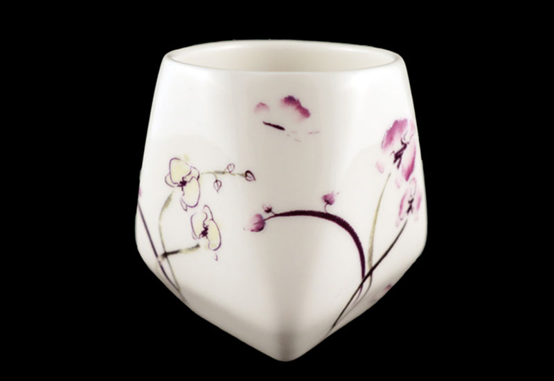 L47蘭花蝴蝶天燈水杯(單入) L47蘭花蝴蝶天燈水杯(單入)