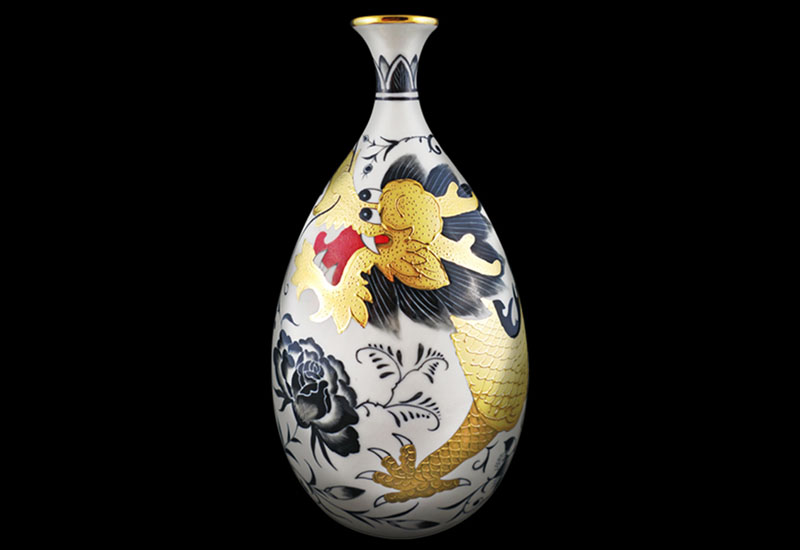 G2金彩祥龍膽瓶 G2金彩祥龍膽瓶