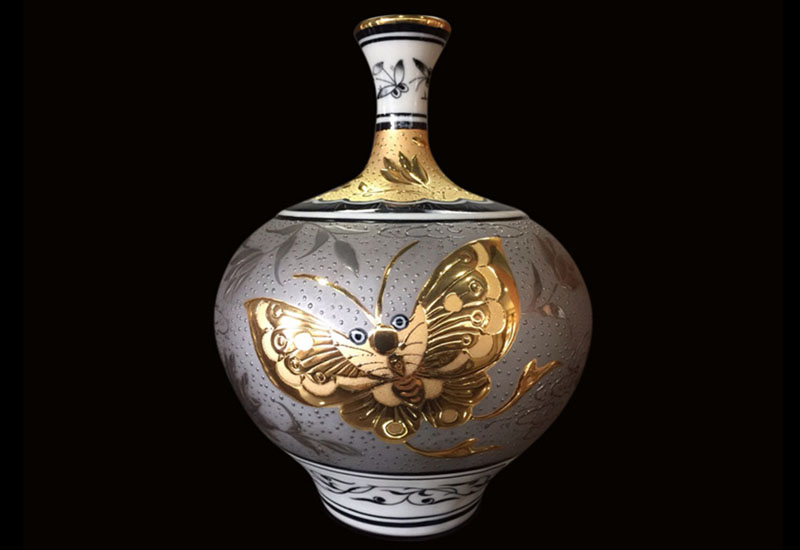 G02蝴蝶金銀瓶 G02蝴蝶金銀瓶