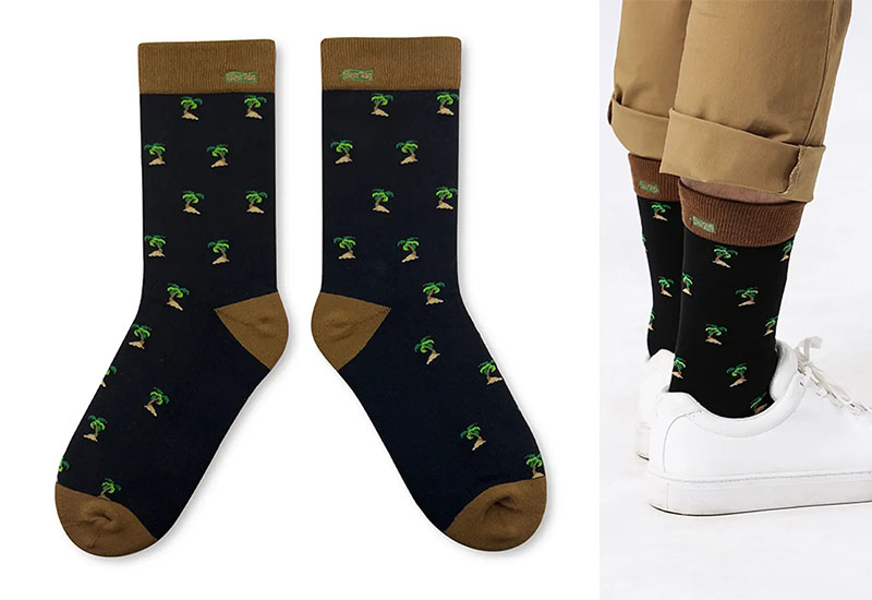 棕櫚樹 厚襪款(2種尺寸)  棕櫚樹 厚襪款(2種尺寸)