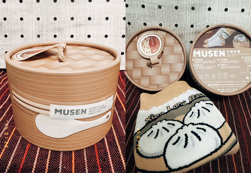 小籠包襪蒸籠禮物盒 微笑台灣MIT認證 小籠包襪蒸籠禮物盒 微笑台灣MIT認證