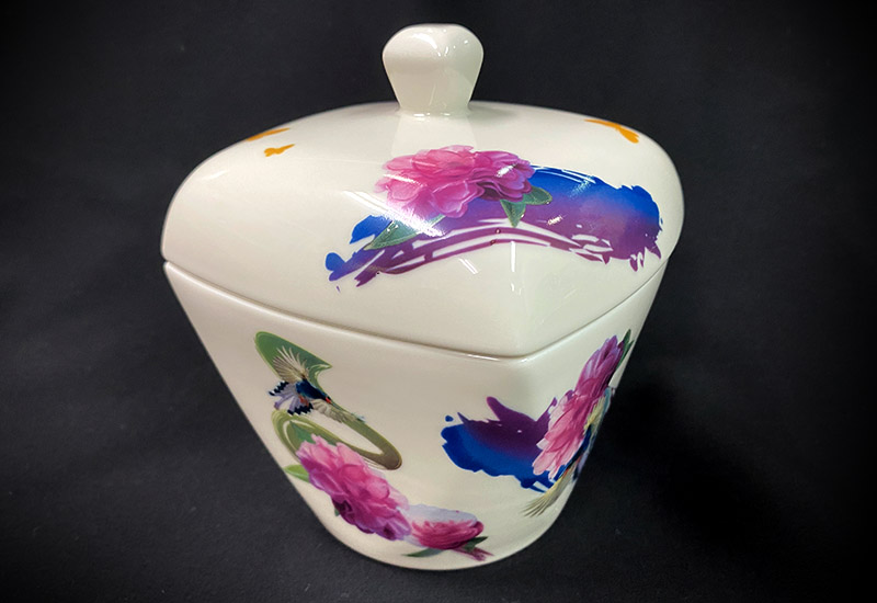 3D藍鵲天燈聚寶甕 3D藍鵲天燈聚寶甕