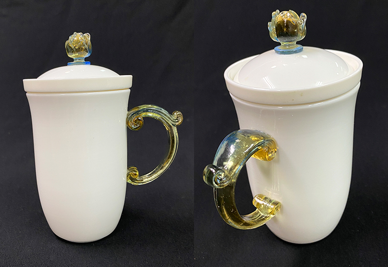 存仁堂 美人濾膽蓋杯(顏色隨機)