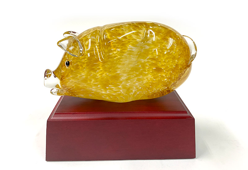 福氣神豬S(白.金茶)  福氣神豬S(白.金茶)