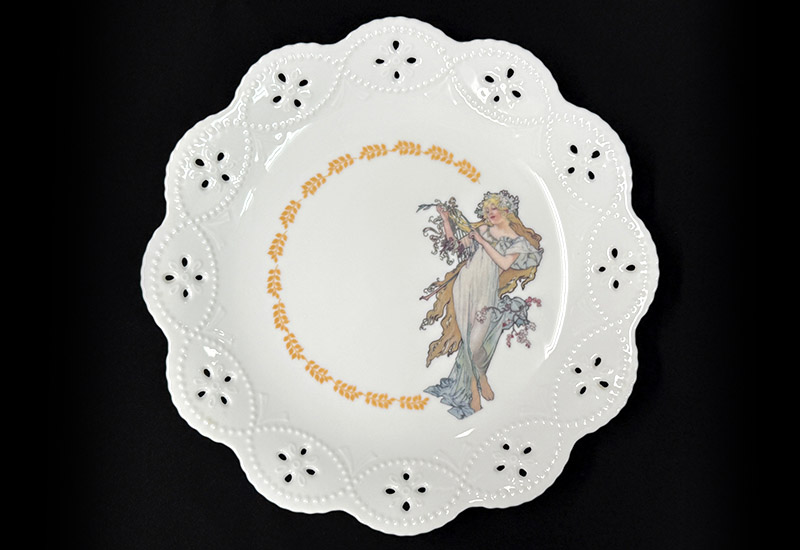 Mucha 慕夏系列 歐式圓盤(大)-四季 Mucha 慕夏系列 歐式圓盤(大)-四季