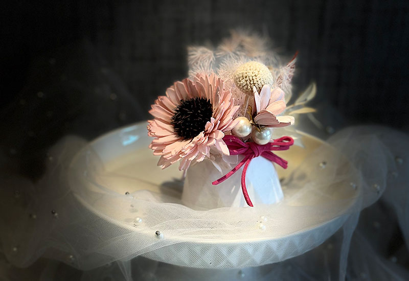 櫻晴日和 擴香石盆永生花 櫻晴日和 擴香石盆永生花