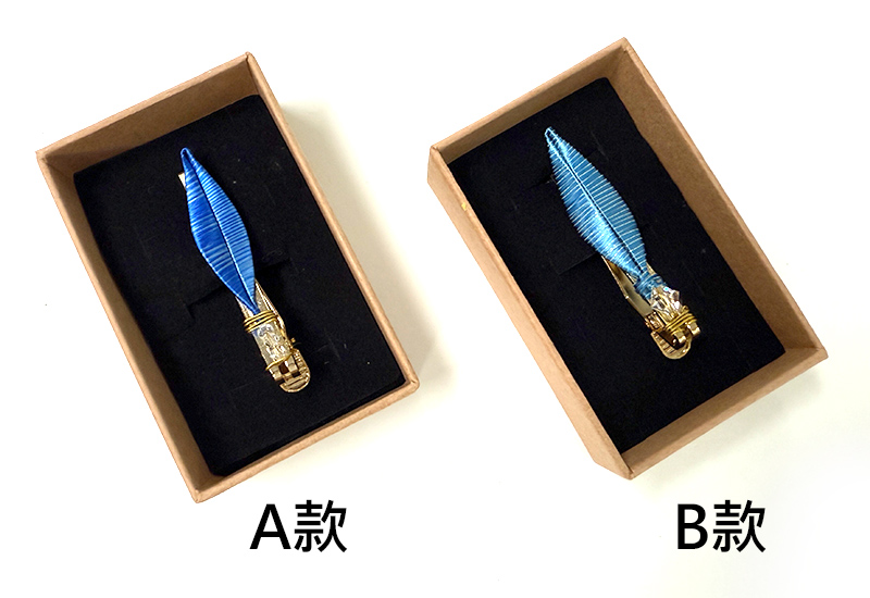 一葉知心領帶夾 一葉知心領帶夾