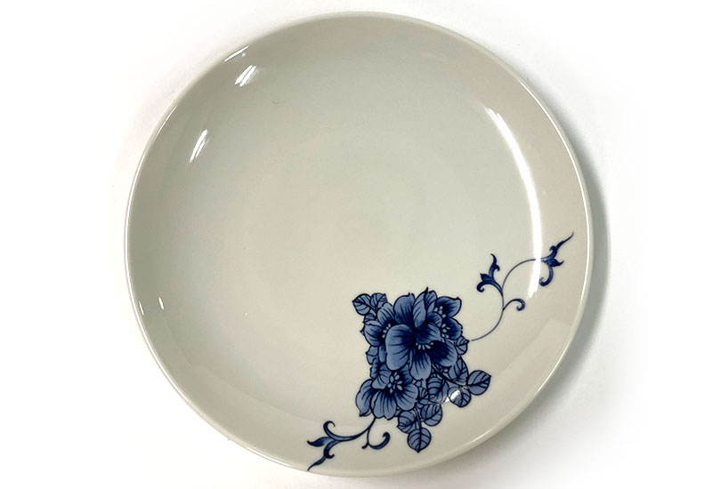 T53-青花蝴蝶碗盤組(6碗6盤)