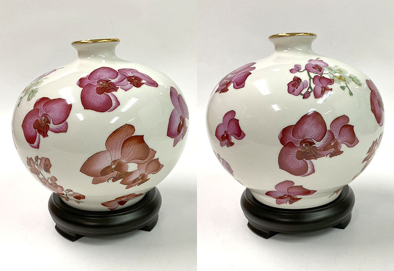 蝴蝶蘭天球瓶(大)