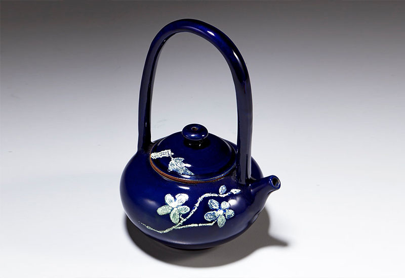 木葉藍晶采風提樑壺 200cc