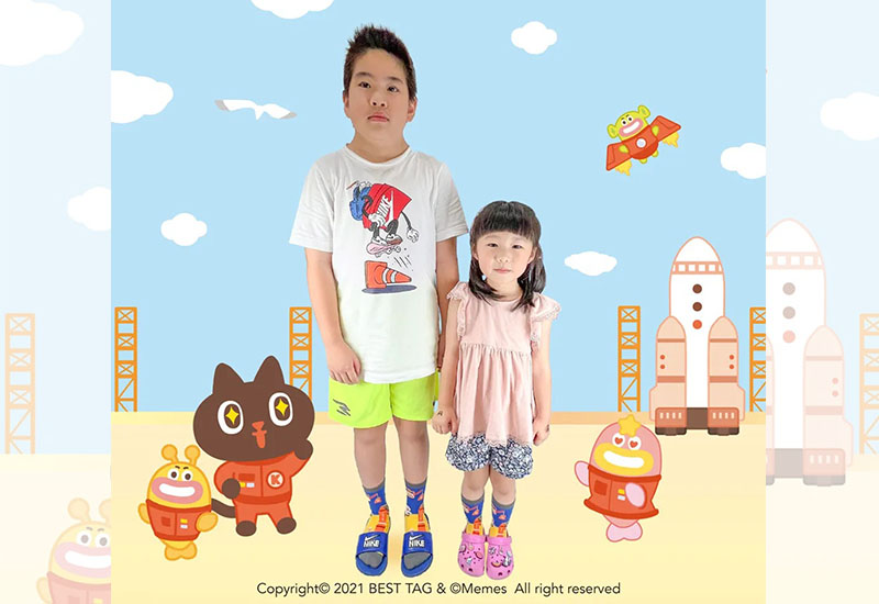 Kuroro太空學校02-童襪(2種尺寸)