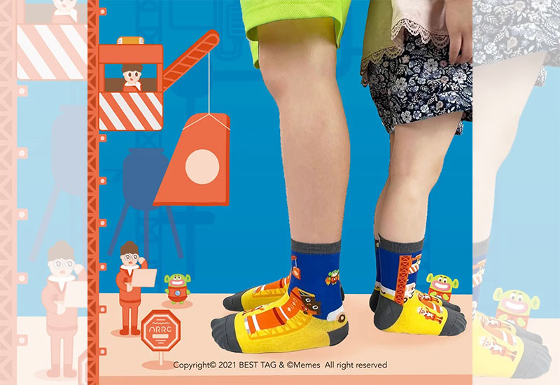 Kuroro太空學校02-童襪(2種尺寸)