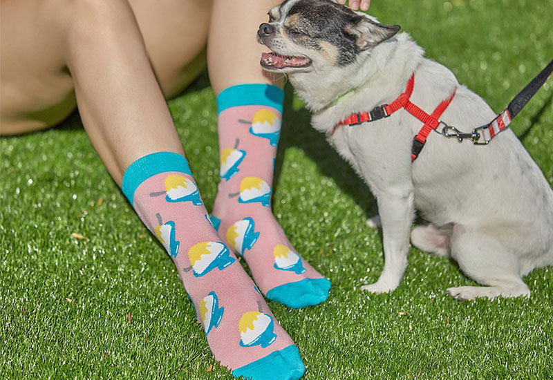 台灣美食針織襪-剉冰(2.1版)