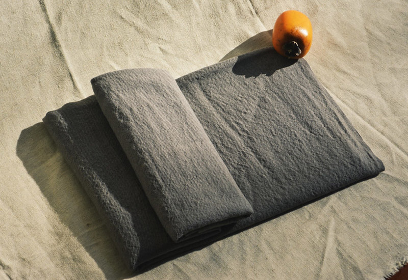 暖心祝福圍巾 PersimmonDyed scarf shawl