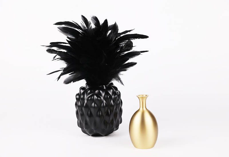 手手 黑鳳梨 擺飾