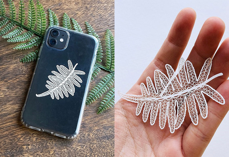 蕨類標本紙雕2.0 - 臺灣水龍骨