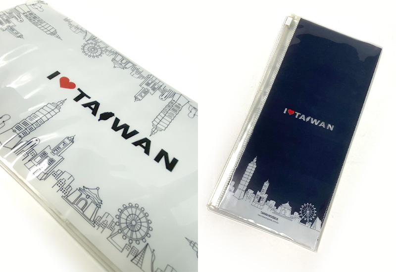 印象台灣 防水護照套(大)-白色款 passport cover