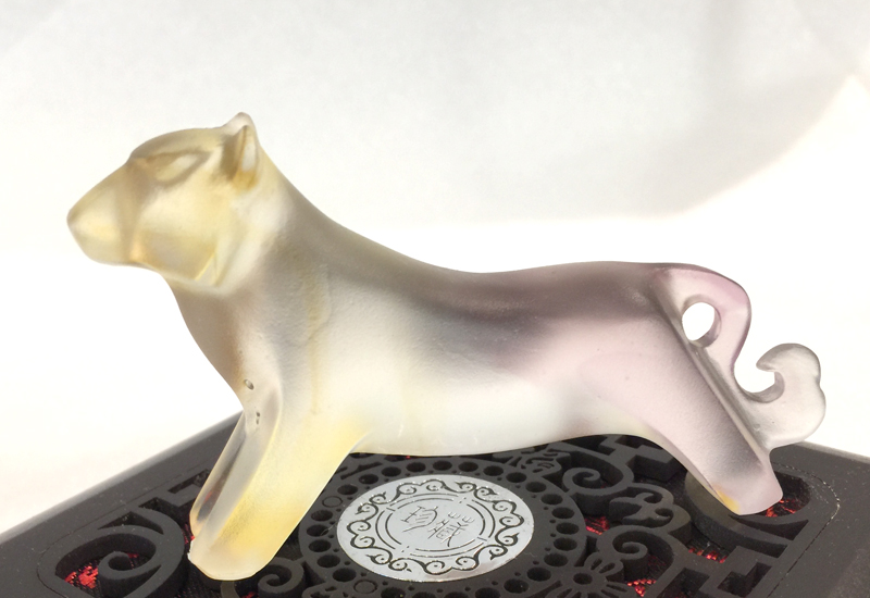 林一雄琉璃 小虎 十二生肖 十二地支 琉璃雕塑 林一雄琉璃 小虎 十二生肖 十二地支 琉璃雕塑