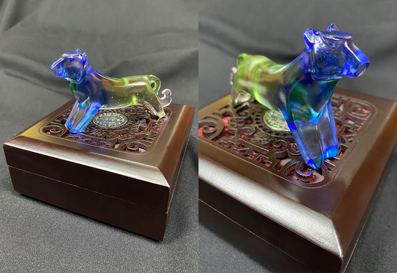 林一雄琉璃 小虎 十二生肖 十二地支 琉璃雕塑 林一雄琉璃 小虎 十二生肖 十二地支 琉璃雕塑