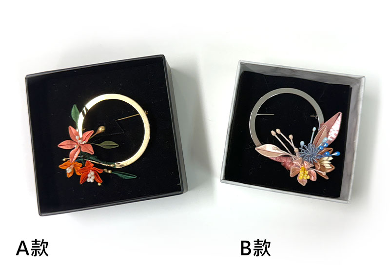 花好月圓滿福胸針/領巾釦雙用 花好月圓滿福胸針/領巾釦雙用