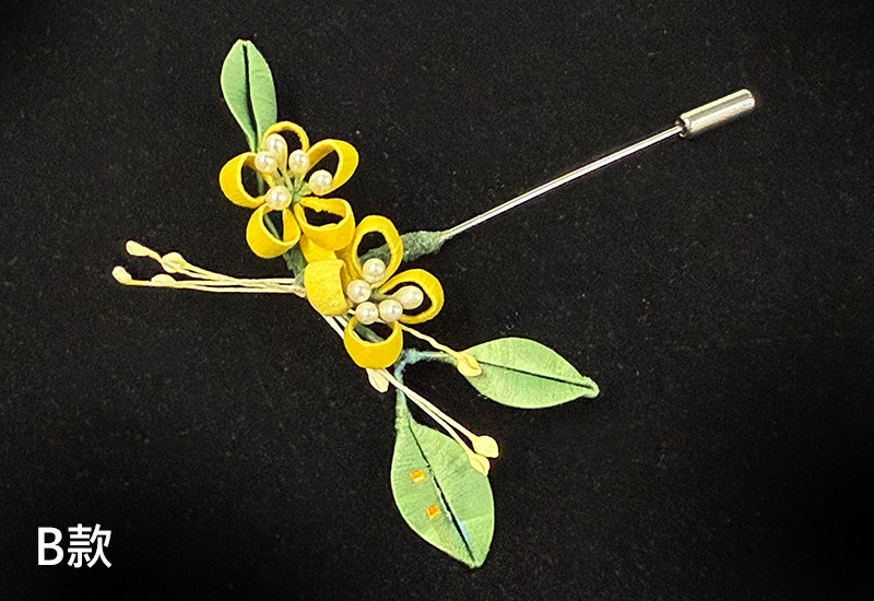 客家纏花雙花飾 客家纏花雙花飾