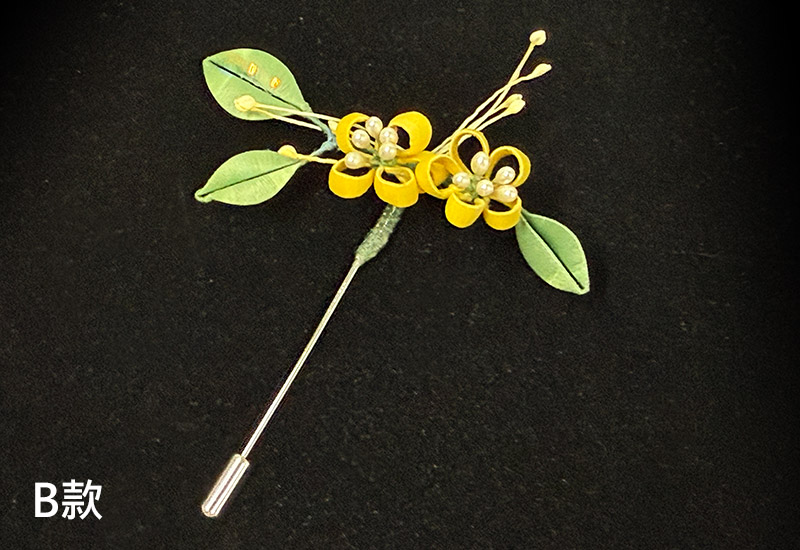 客家纏花雙花飾 客家纏花雙花飾