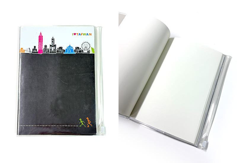 印象台灣PVC筆記本 (大)