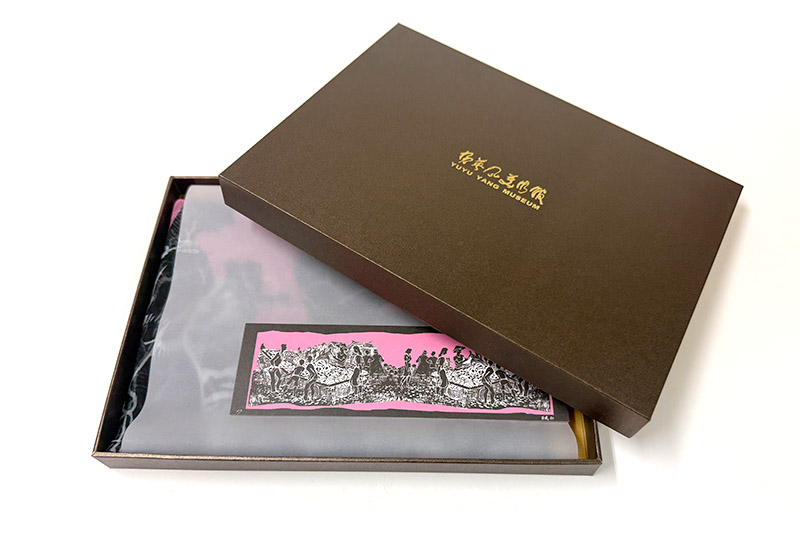 青果市場絲巾(粉)