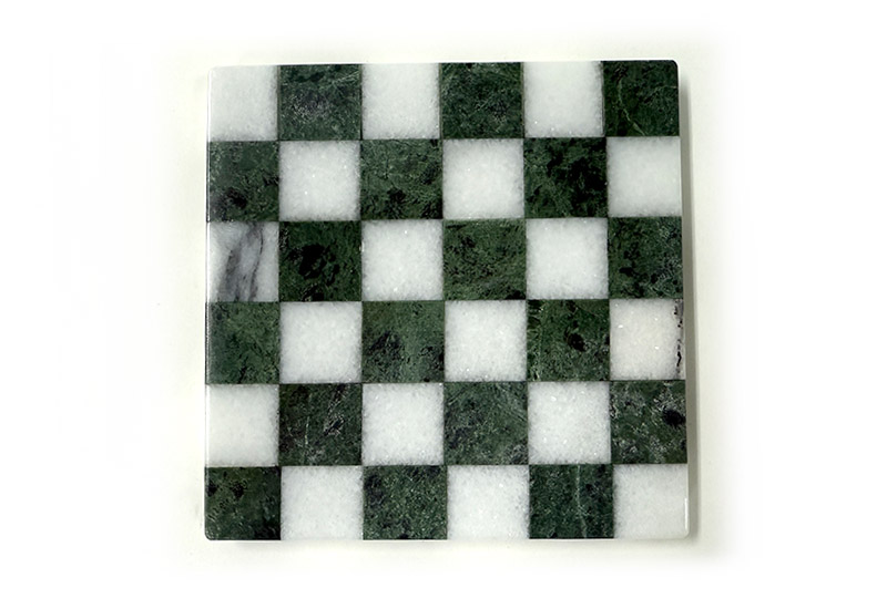 經典棋盤格拼接杯墊